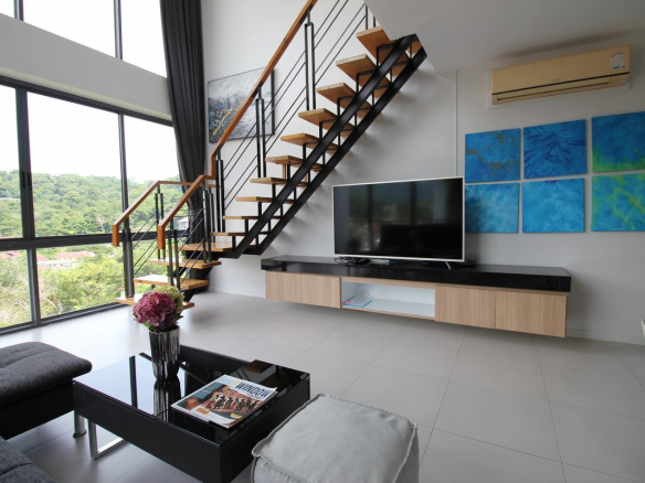Duplex Apartment for Rent at Icon Park Kamala