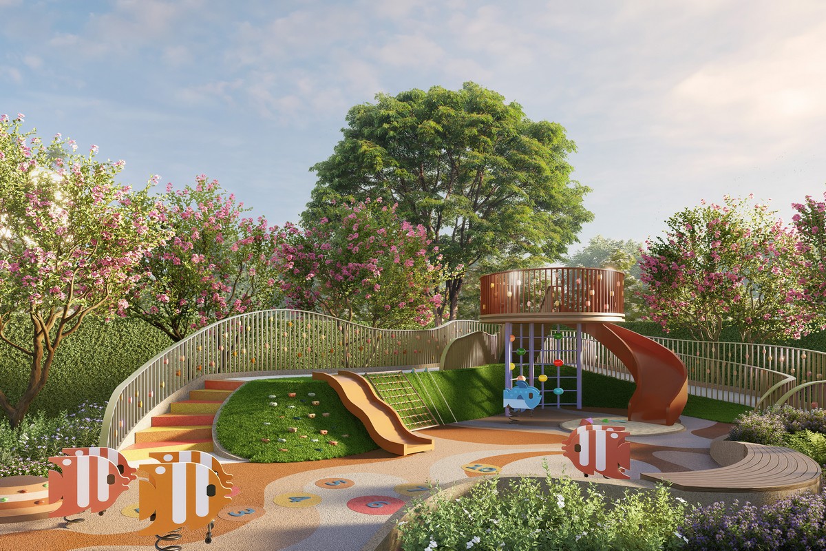 Kids' garden & playground